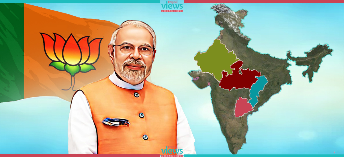 भारतको दिल्लीसहितका आठ राज्यमा मतदान चल्दै
