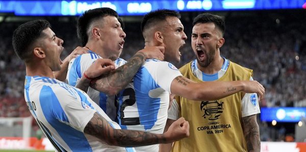 अर्जेन्टिना कोपा अमेरिका फुटबलको क्वाटरफाइनलमा