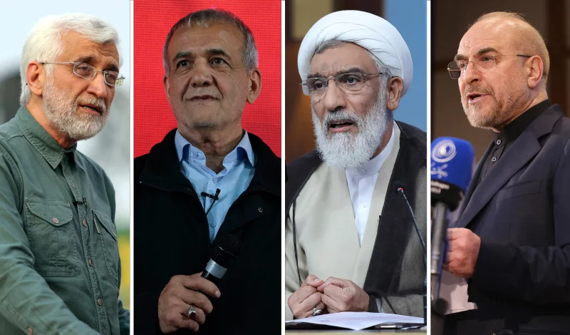 इरानको राष्ट्रपतीय मत गणनामा पेजेस्कियन र जलिलीको प्रतिस्पर्धा