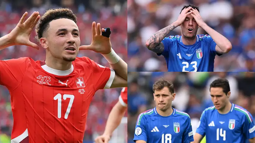 युरो कप फुटबल : साविक विजेता इटाली बाहिरियो, स्विट्जरल्याण्ड क्वाटरफाइनलमा