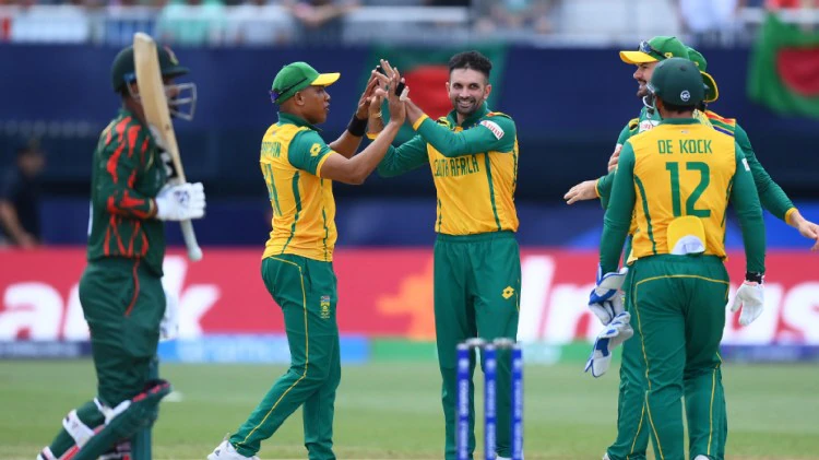 दक्षिण अफ्रिकाको लगातार तेस्रो जित, बंगलादेश ४ रनले पराजित