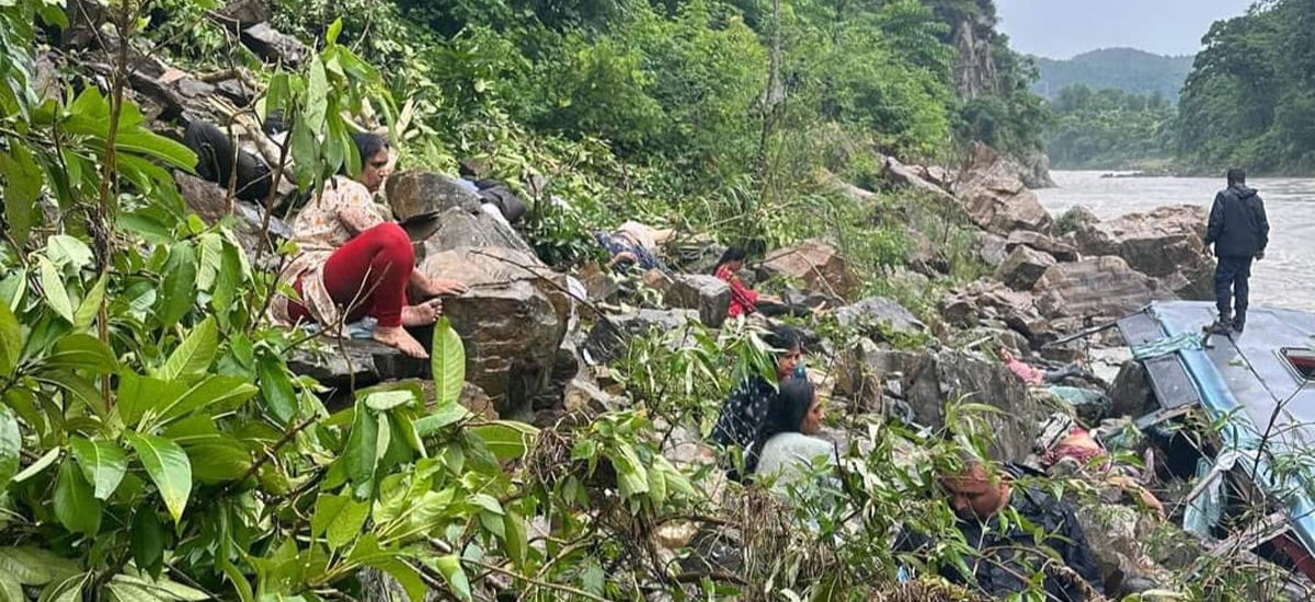 बागलुङमा जीप दुर्घटना, तीन जनाको मृत्यु