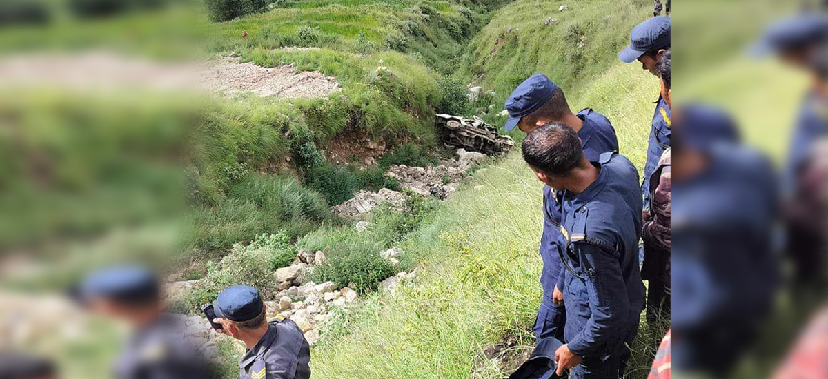 मुगुमा जीप दुर्घटना हुँदा चालकको मृत्यु