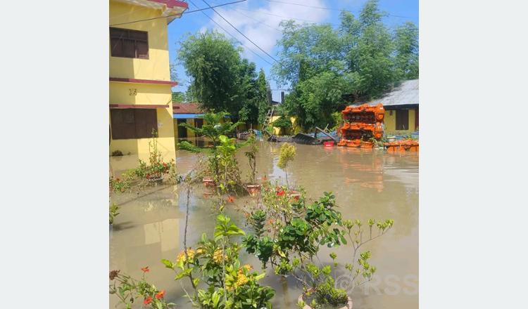 कञ्चनरुप क्षेत्रका एक हजार घर डुबानमा