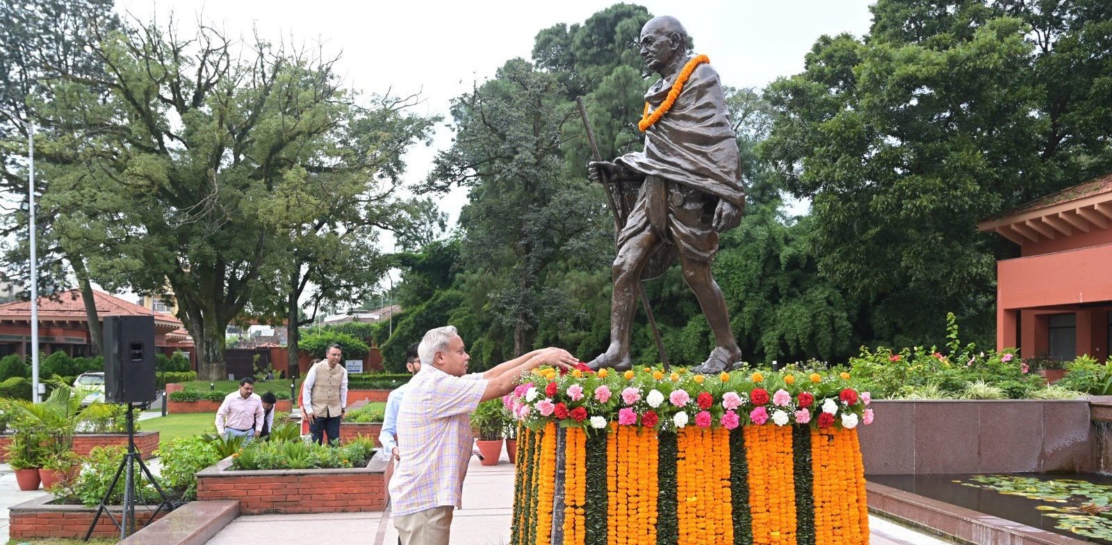 भारतीय दूतावासले मनायो १५५औं गान्धी जयन्ती