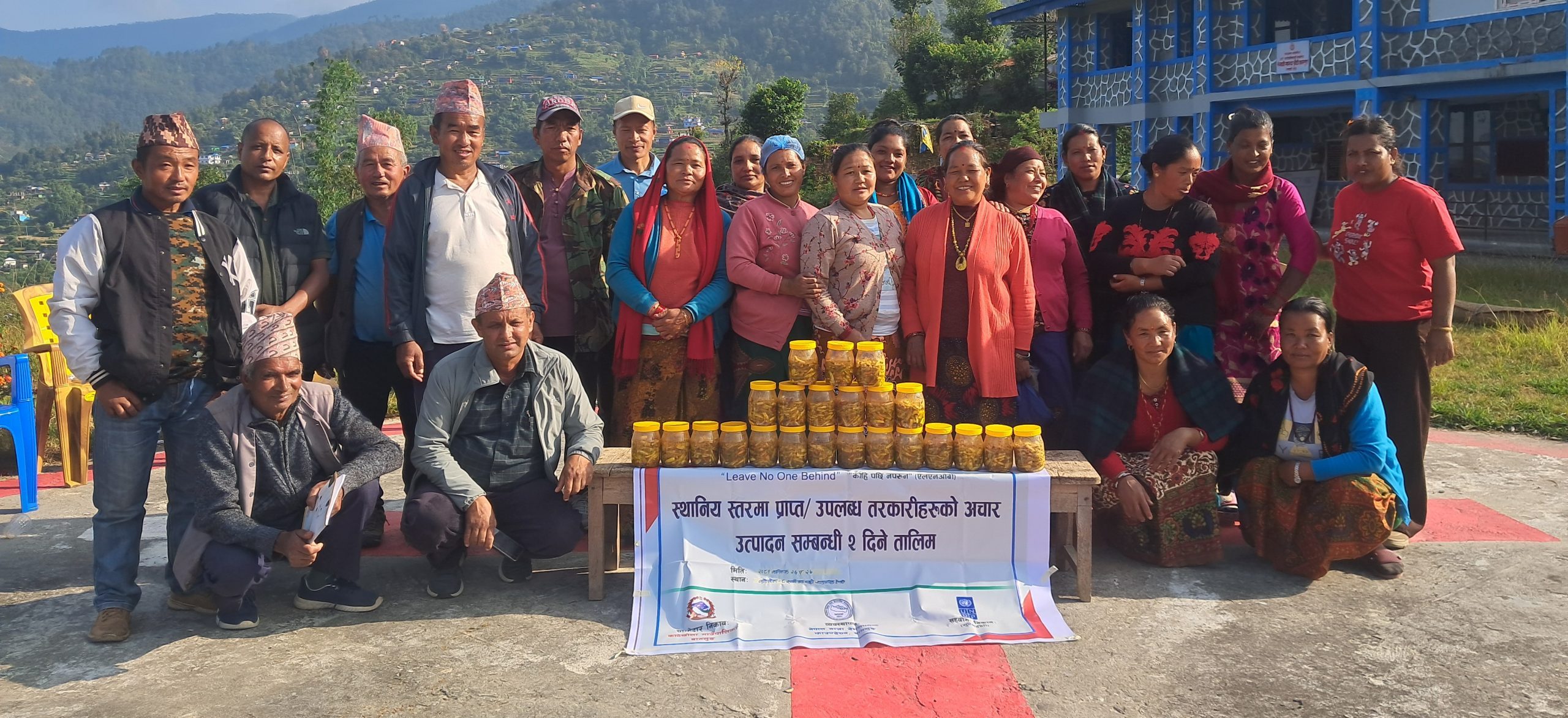 महिलालाई आत्मनिर्भर बनाउन बागलुङमा अचार बनाउने तालिम