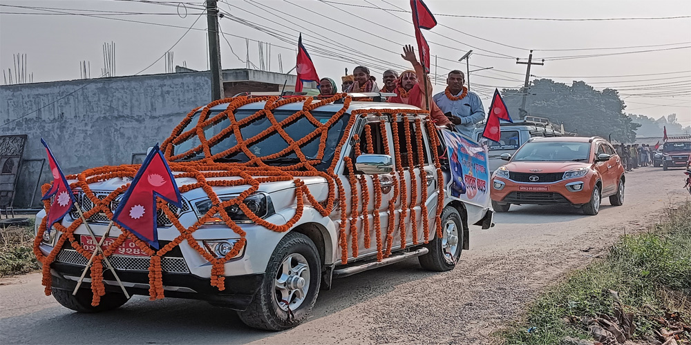 नेपाललाई विश्वकपमा पुर्‍याउन नेतृत्व गरेकी पूजाको गृहनगरमा शोभायात्रा