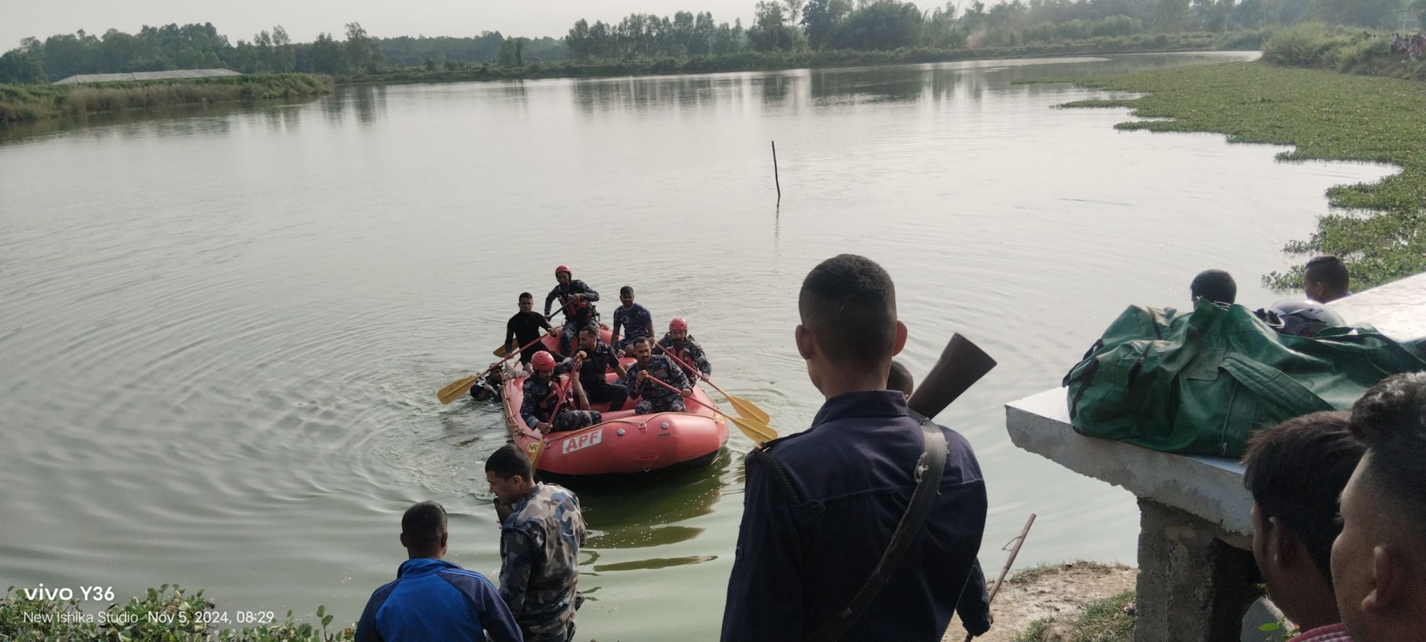 सर्लाहीको पोखरीमा कार डुबेको घटना अपडेटः दुईजना मृत भेटिए, निकालियो शव