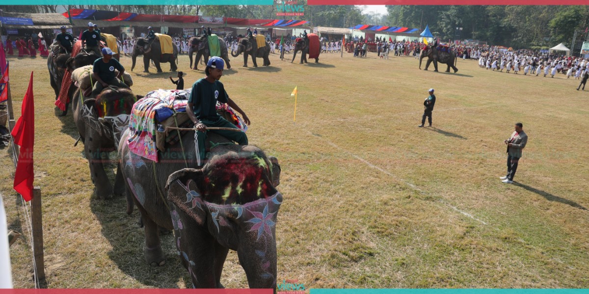 सौराहामा हात्ती तथा पर्यटन महोत्सव (तस्वीरहरू)