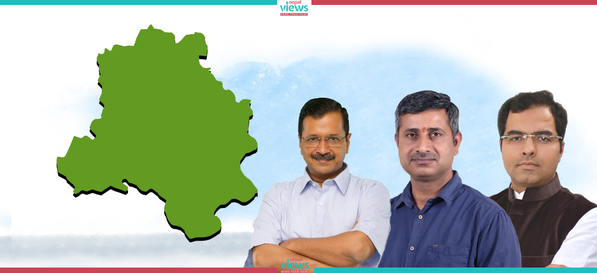 दिल्लीमा सरकार बनाउने ‘हट’ सिट, केजरीवाललाई दुई पूर्वमुख्यमन्त्रीका छोराको चुनौती