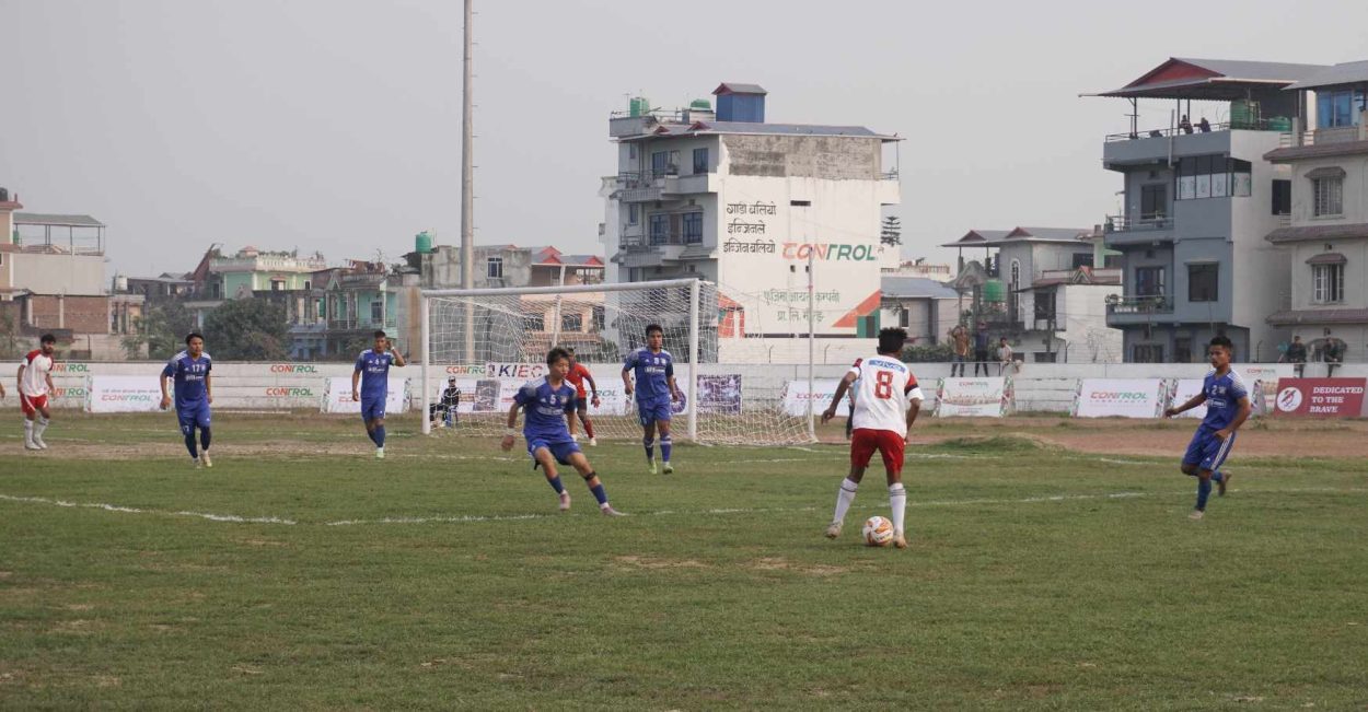 इटहरी गोल्डकप : उद्घाटन खेलमा युनाइटेड खर्साङसँग आयोजक स्तब्ध