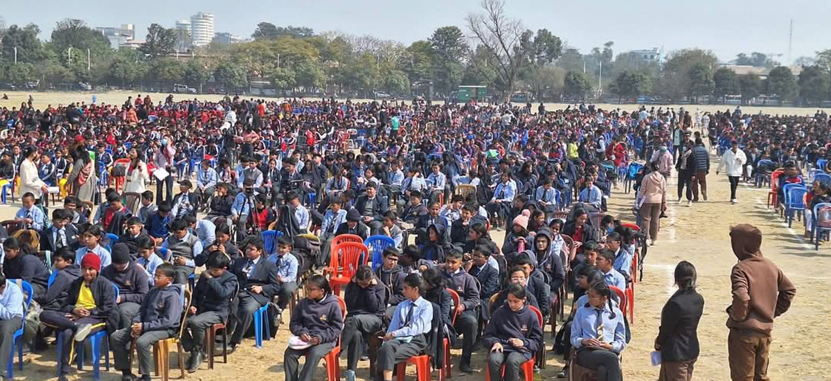 बृहत स्वामी विवेकानन्द संस्कृति ज्ञान परीक्षामा हजारौं सहभागी